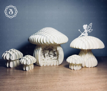 Mushroom Popup Card 3D