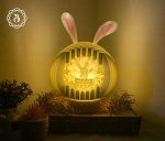 Easter Bunny Sphere Popup