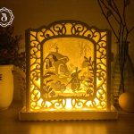 Easter Bunny Eggs Popup 3D Card SVG - Super Cute Easter Bunny Egg SVG Files - Easter Paper Cut SVG (18x17cm)